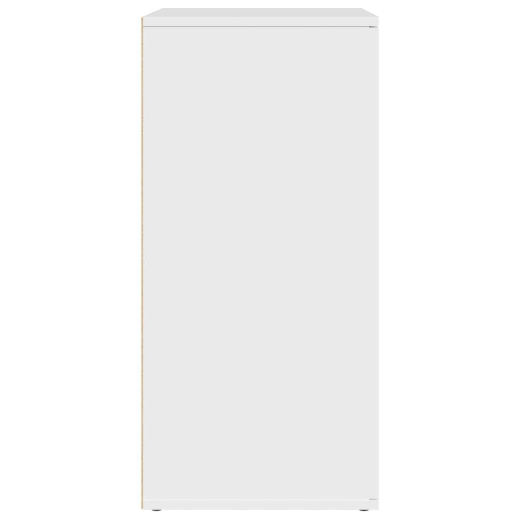 Credenza Bianca 79x38x80 cm in Legno Multistrato - homemem39