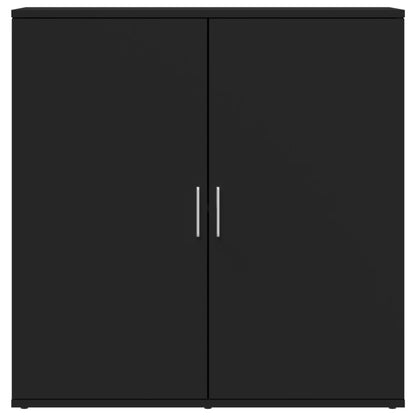 Credenza Nera 79x38x80 cm in Legno Multistrato - homemem39
