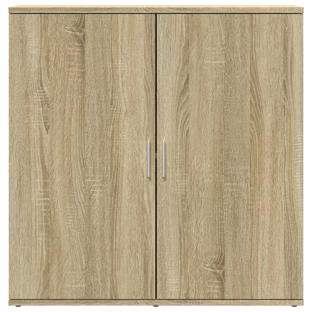 Credenza Rovere Sonoma 79x38x80 cm in Legno Multistrato - homemem39