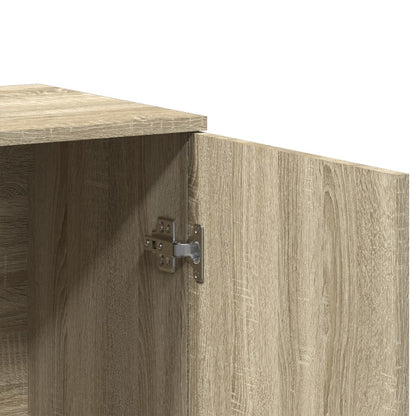 Credenza Rovere Sonoma 79x38x80 cm in Legno Multistrato - homemem39