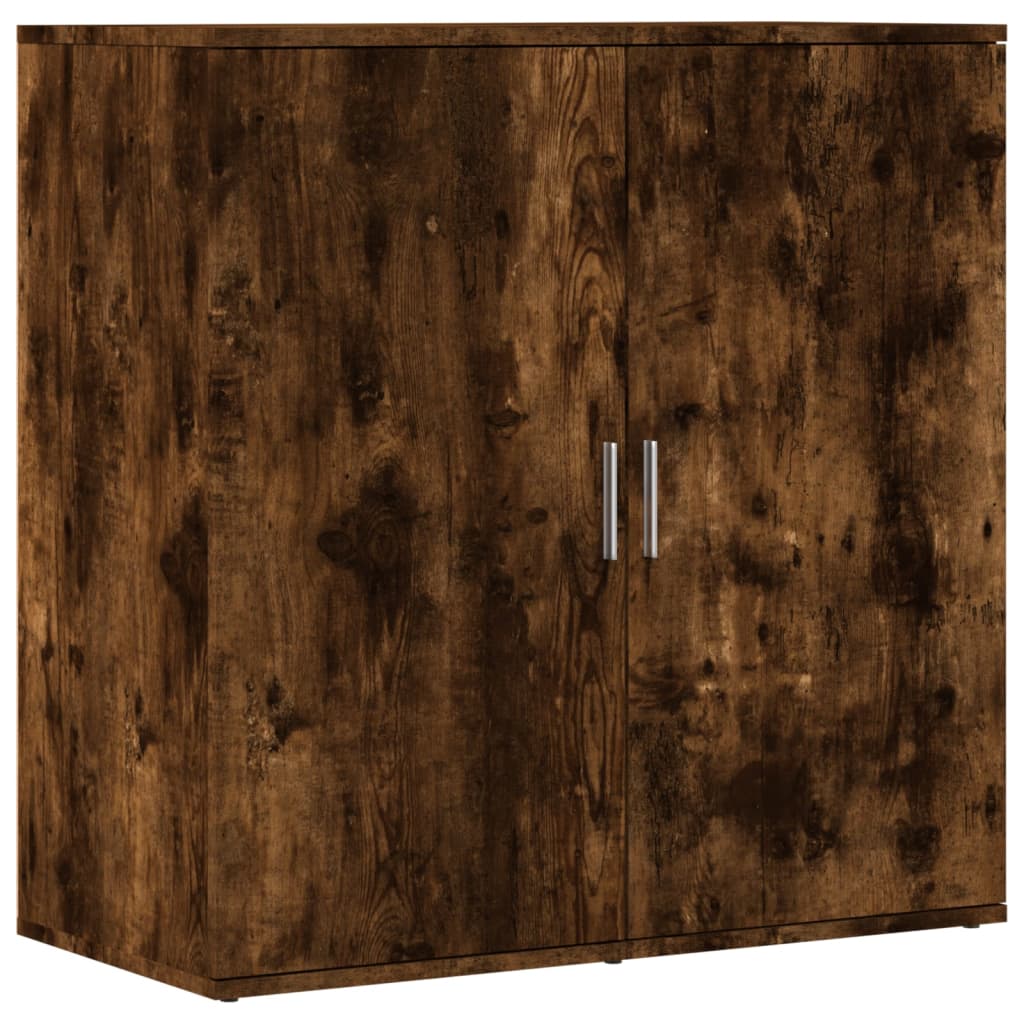 Credenza Rovere Fumo 79x38x80 cm in Legno Multistrato - homemem39