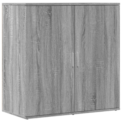 Credenza Grigio Sonoma 79x38x80 cm in Legno Multistrato