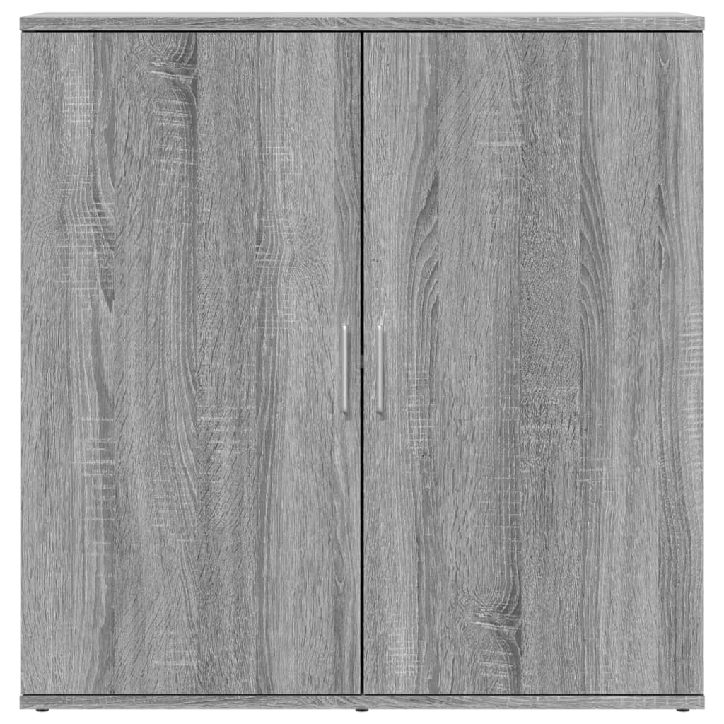 Credenza Grigio Sonoma 79x38x80 cm in Legno Multistrato