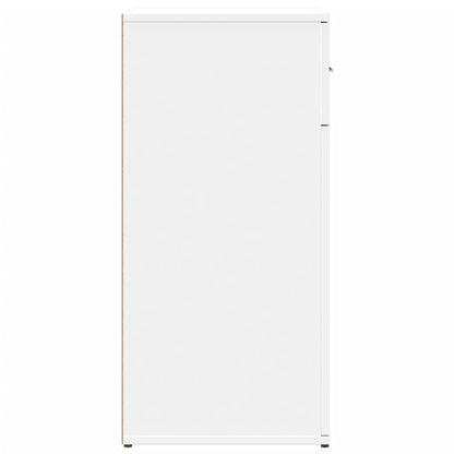 Credenza Bianca 79x38x80 cm in Legno Multistrato - homemem39
