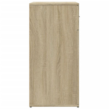 Credenza Rovere Sonoma 79x38x80 cm in Legno Multistrato - homemem39