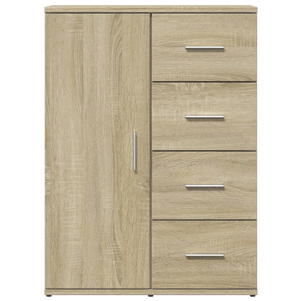 Credenza Rovere Sonoma 59x39x80 cm in Legno Multistrato - homemem39