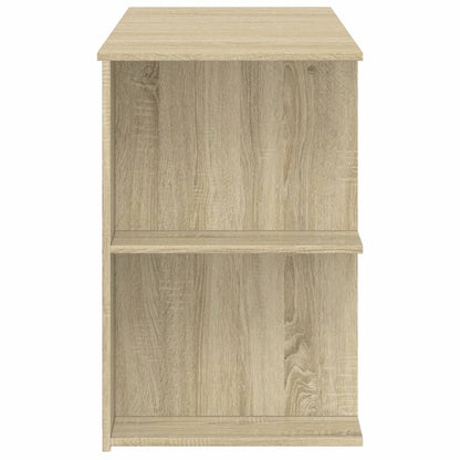 Scrivania Rovere Sonoma 140x50x75 cm in Legno Multistrato - homemem39