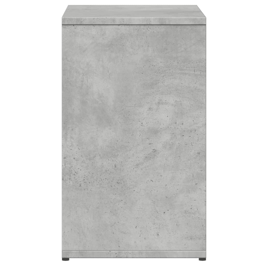 Tavolini 2pz Grigio Cemento 50x30x50 cm in Legno Multistrato - homemem39