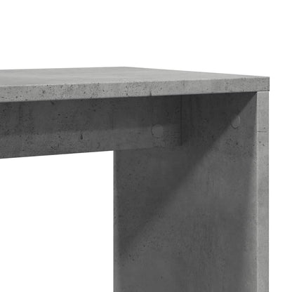 Tavolini 2pz Grigio Cemento 50x30x50 cm in Legno Multistrato | homemem39