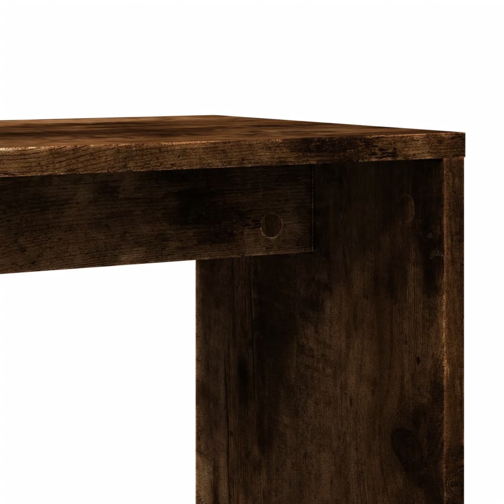 Tavolini 2pz rovere fumo 50x30x50 cm in Legno Multistrato | homemem39