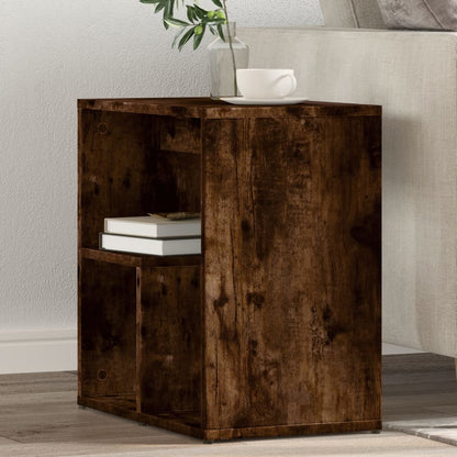 Tavolini 2pz rovere fumo 50x30x50 cm in Legno Multistrato | homemem39