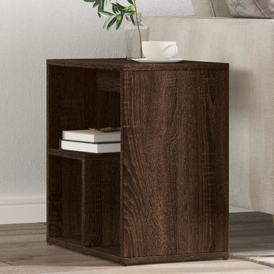 Tavolini 2 pz Rovere Marrone 50x30x50 cm in Legno Multistrato | homemem39