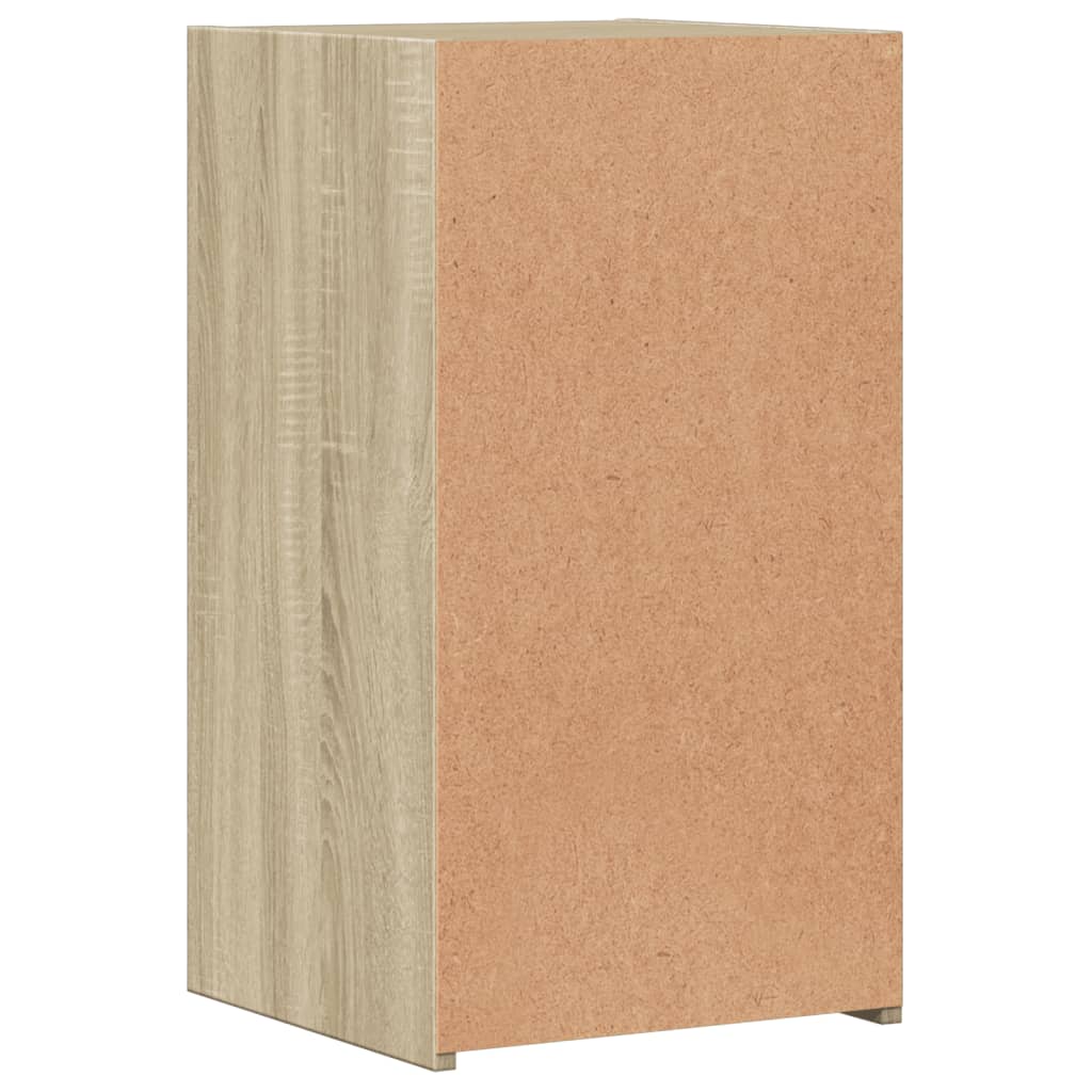 Comodini 2 pz Rovere Sonoma 35x34x65 cm in Legno Multistrato - homemem39