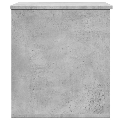Contenitore Grigio Cemento 60x42x46 cm in Legno Multistrato - homemem39
