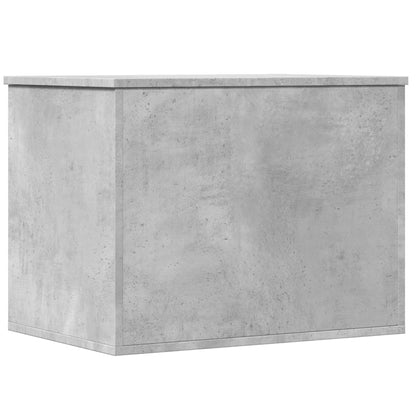 Contenitore Grigio Cemento 60x42x46 cm in Legno Multistrato - homemem39