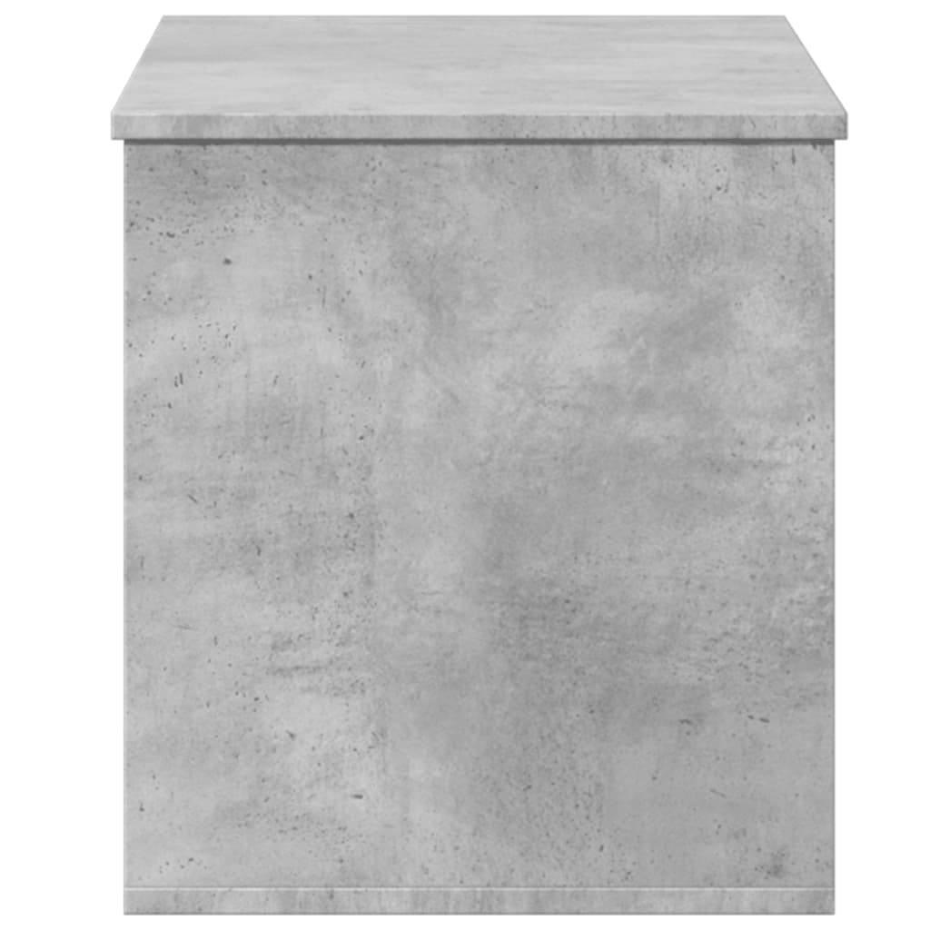 Contenitore Grigio Cemento 100x42x46 cm in Legno Multistrato