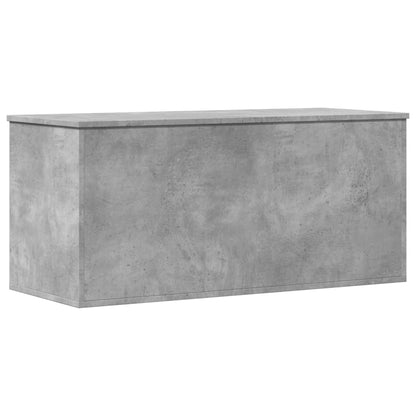 Contenitore Grigio Cemento 100x42x46 cm in Legno Multistrato