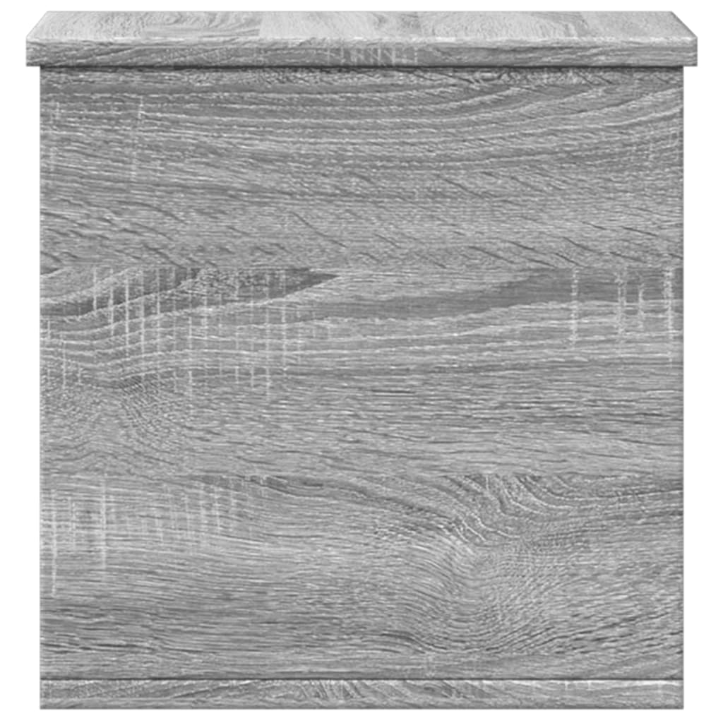 Contenitore Portaoggetti Grigio Sonoma 30x35x35 cm Truciolato