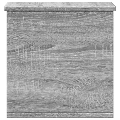 Contenitore Portaoggetti Grigio Sonoma 30x35x35 cm Truciolato