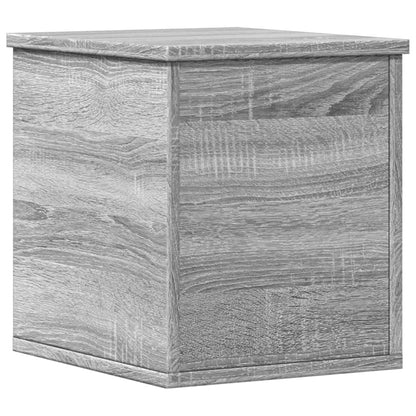 Contenitore Portaoggetti Grigio Sonoma 30x35x35 cm Truciolato