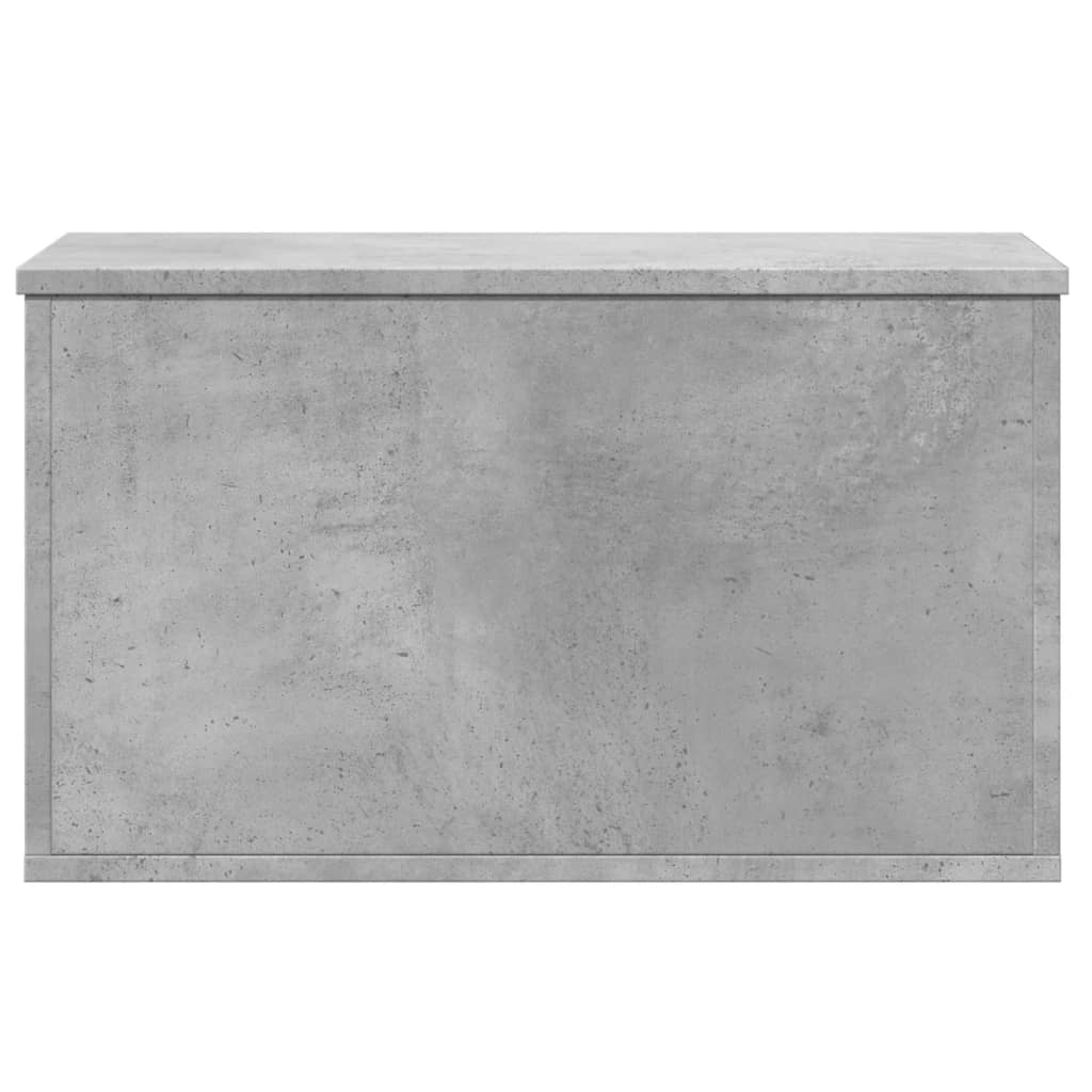 Contenitore Portaoggetti Grigio Cemento 60x35x35cm Truciolato