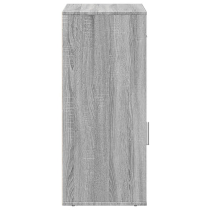 Armadietto Grigio Sonoma 56,5x39x90 cm in Legno Multistrato - homemem39