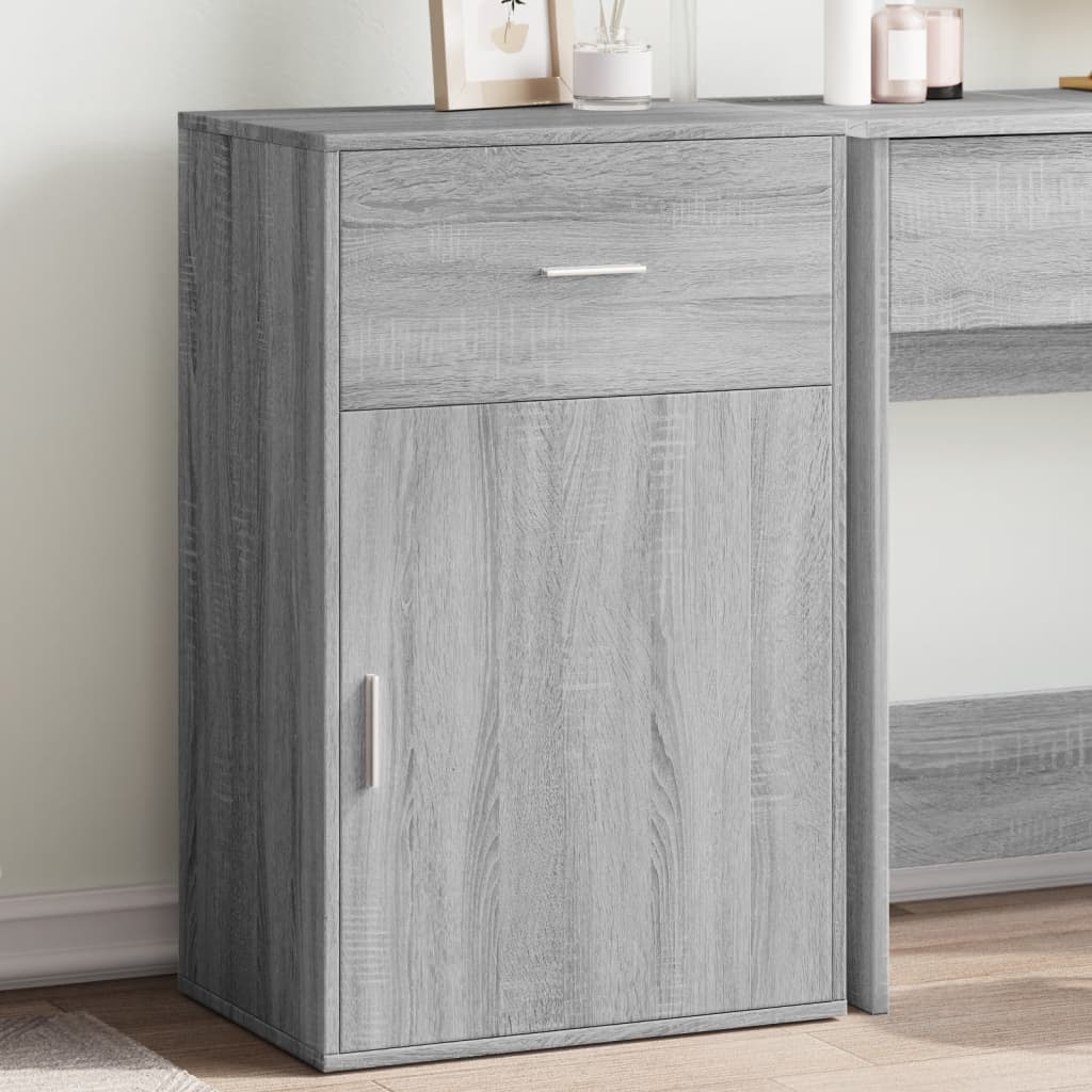 Armadietto Grigio Sonoma 56,5x39x90 cm in Legno Multistrato - homemem39