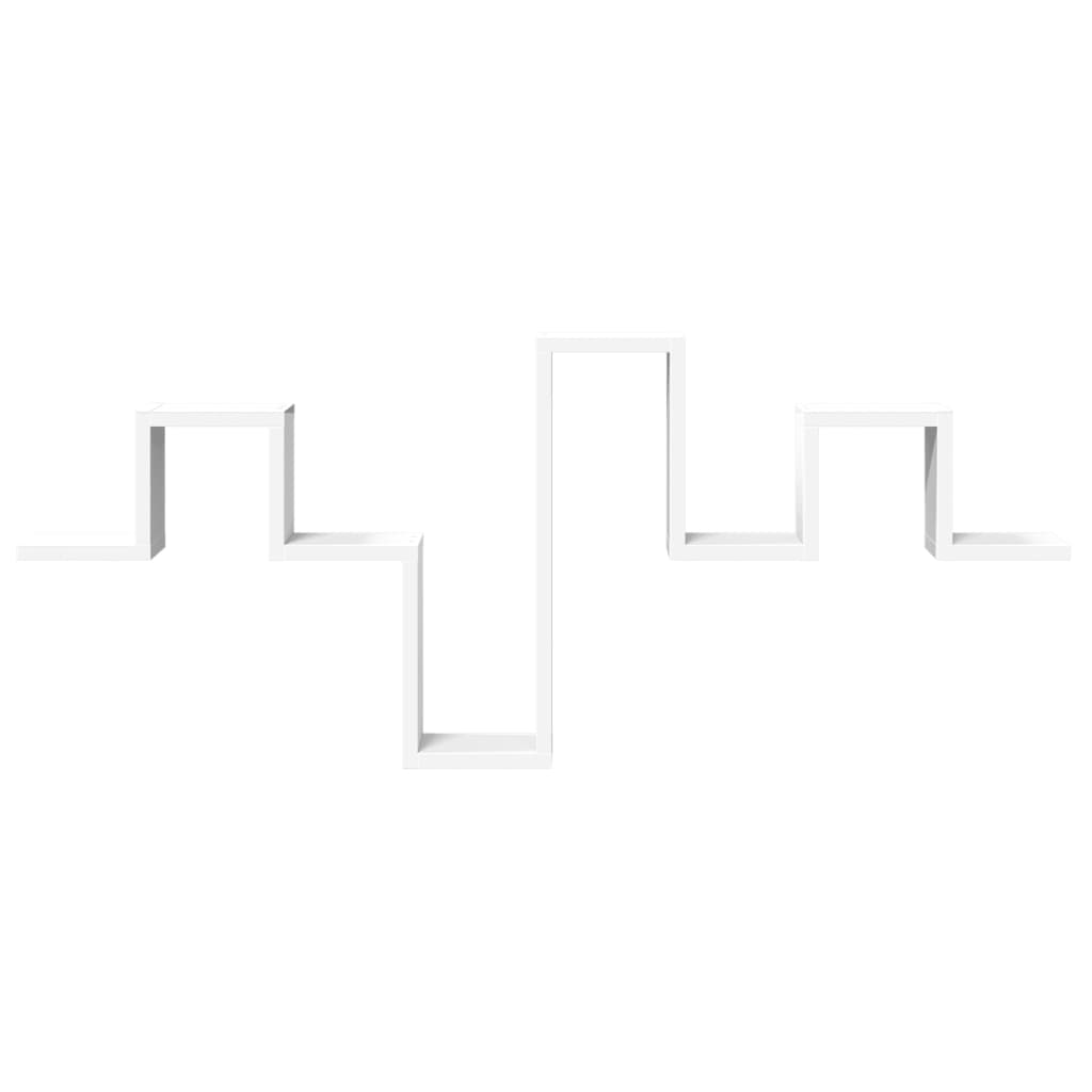 Scaffale a Parete Bianco 104,5x10x43 cm in Legno Multistrato | homemem39