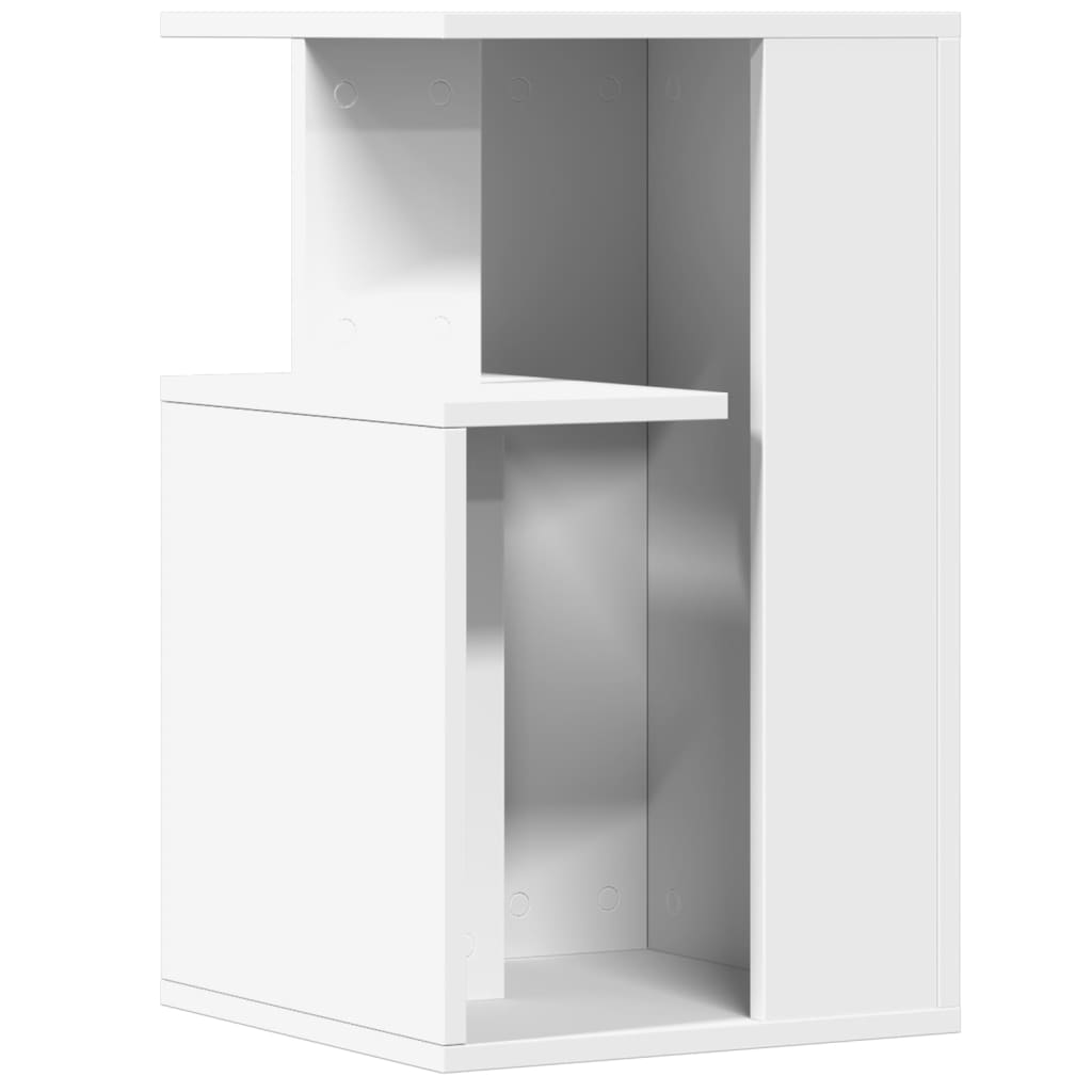 Tavolino Bianco 35x35x60 cm in Legno Multistrato