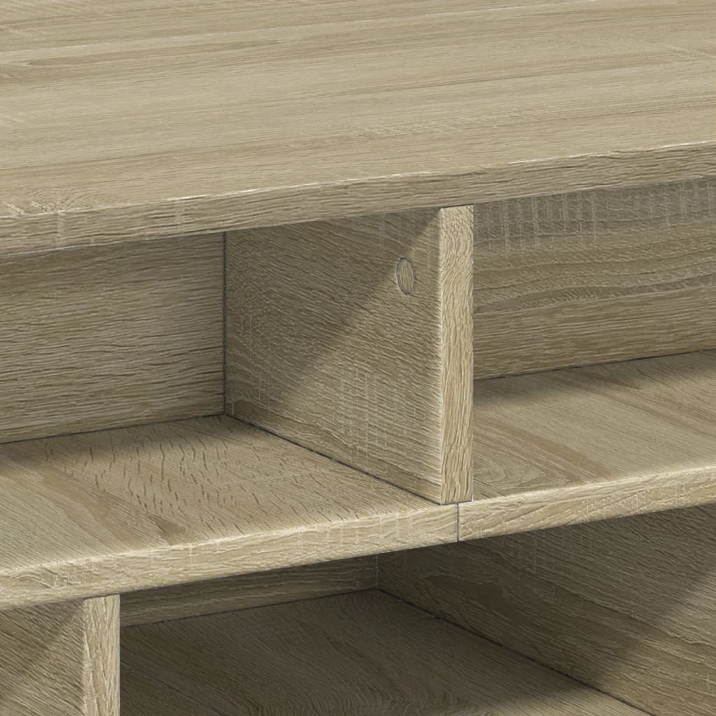 Tavolino da Salotto Rovere Sonoma 70x70x29 cm Legno Multistrato | homemem39