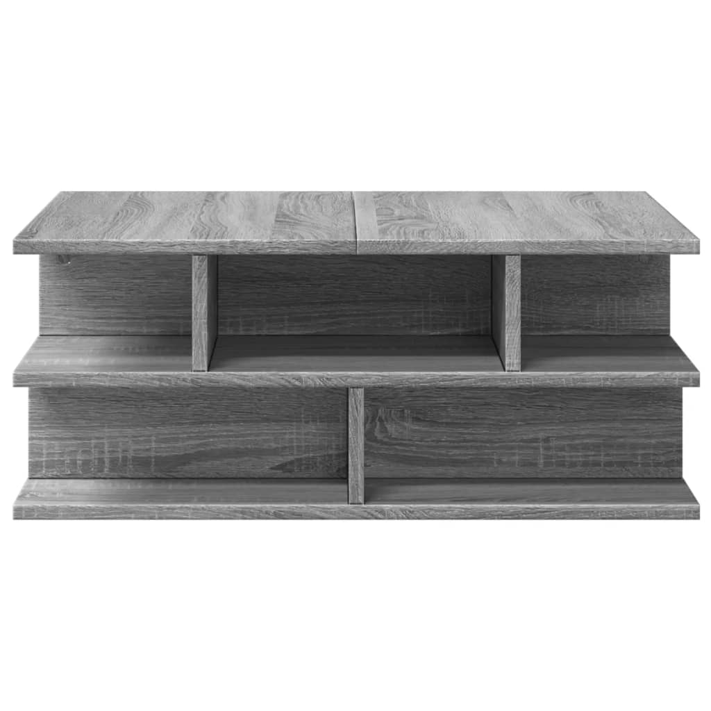 Tavolino da Salotto Grigio Sonoma 70x70x29 cm Legno Multistrato | homemem39