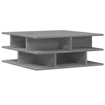 Tavolino da Salotto Grigio Sonoma 70x70x29 cm Legno Multistrato | homemem39