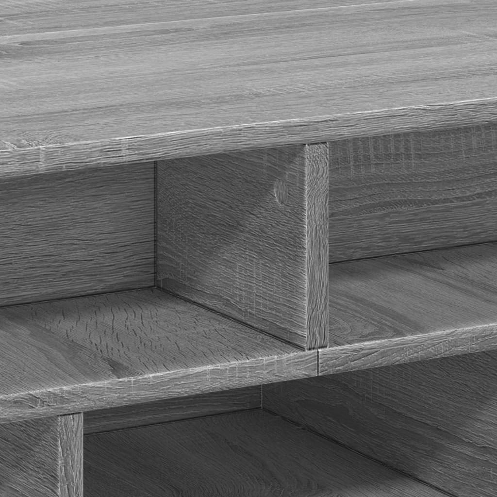Tavolino da Salotto Grigio Sonoma 70x70x29 cm Legno Multistrato | homemem39