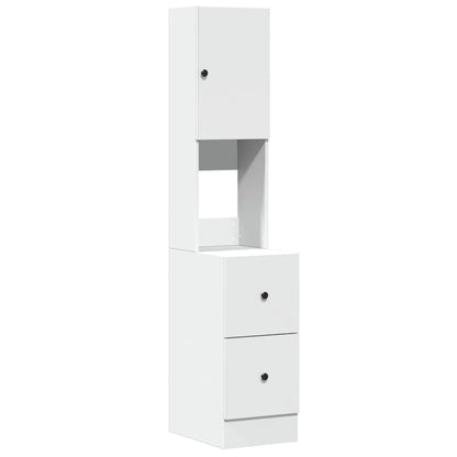 Mobile da Cucina Bianco 35x50x180 cm in Truciolato | homemem39