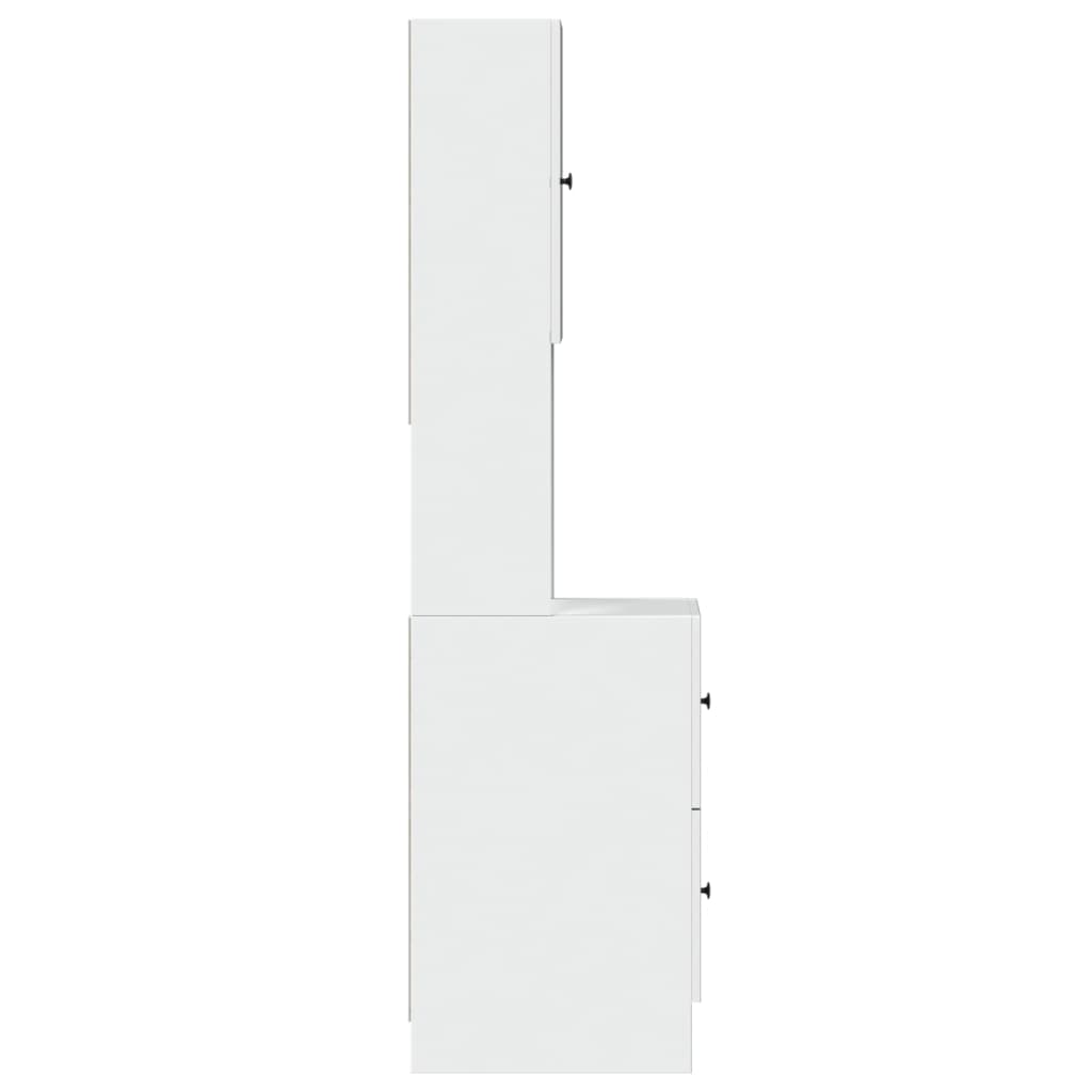 Mobile da Cucina Bianco 35x50x180 cm in Truciolato | homemem39