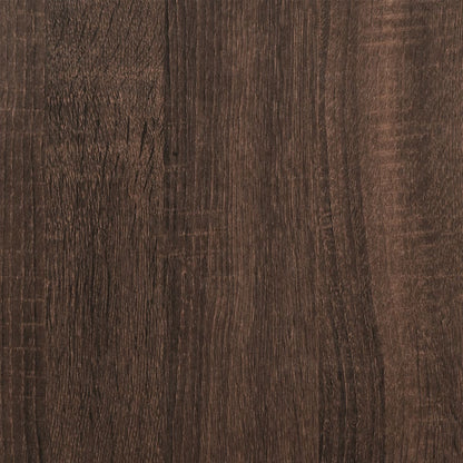 Schedario Rovere Marrone 60x32x77,5 cm in Legno Multistrato