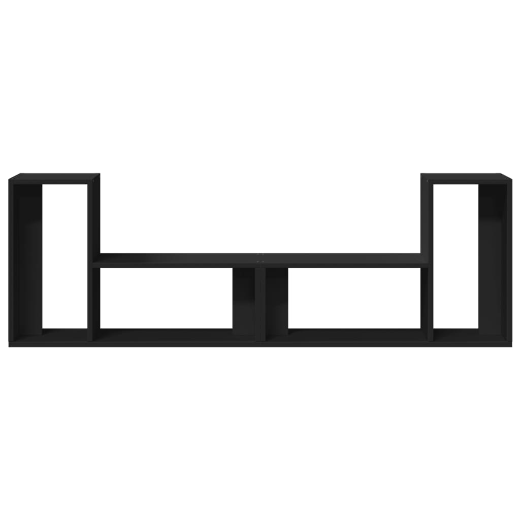 Mobili Porta TV 2 pz Neri 75x30x50 cm in Legno Multistrato - homemem39