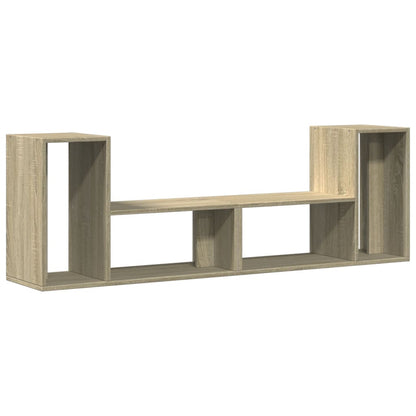Mobili TV 2 pz Rovere Sonoma 75x30x50 cm in Legno Multistrato - homemem39