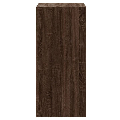 Sonoma Brown Wardrobe 77x48x102 cm in Plywood