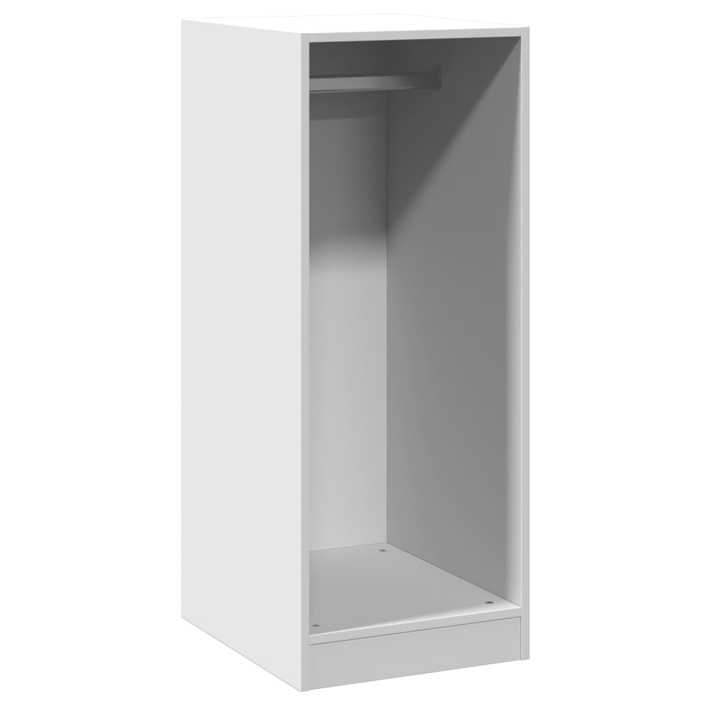 Armadio Bianco 48x41x102 cm in Legno Multistrato | homemem39