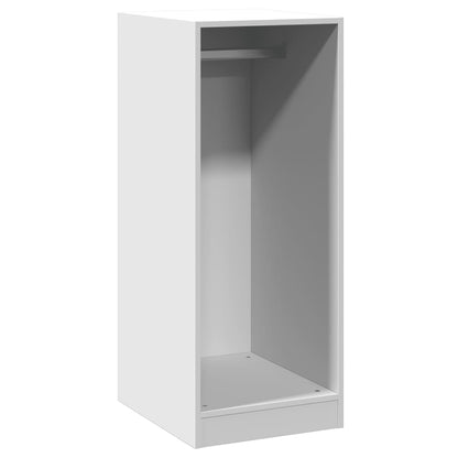 Armadio Bianco 48x41x102 cm in Legno Multistrato | homemem39