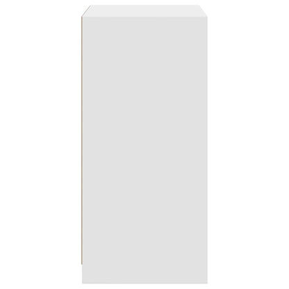 Armadio Bianco 48x41x102 cm in Legno Multistrato