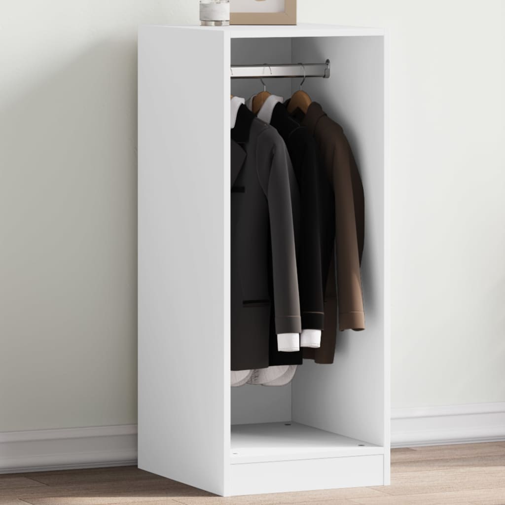 Armadio Bianco 48x41x102 cm in Legno Multistrato | homemem39