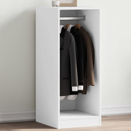 Armadio Bianco 48x41x102 cm in Legno Multistrato | homemem39