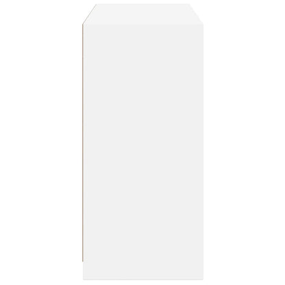 Armadio Bianco 77x48x102 cm in Legno Multistrato