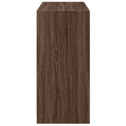 Armadio Marrone Sonoma 77x48x102 cm in Legno Multistrato