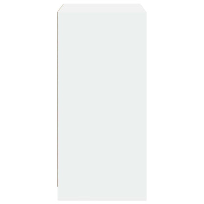 Armadio Bianco 48x41x102 cm in Legno Multistrato