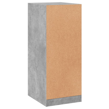 Armadio Grigio Cemento 48x41x102 cm in Legno Multistrato