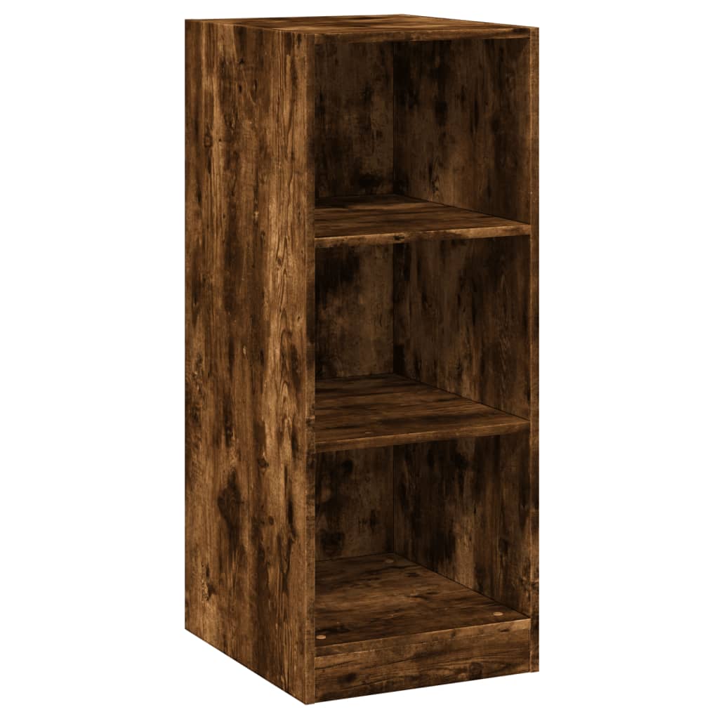 Smoked Oak Wardrobe 48x41x102 cm in Multilayer Wood