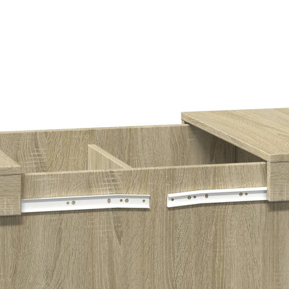 Tavolino da Salotto Rovere Sonoma 100x55x40cm Legno Multistrato